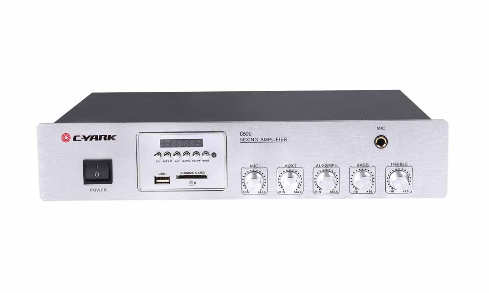 C60U U盤合并式定壓功放(1.5U)